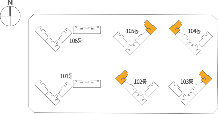달서 푸르지오 84㎡B 아파트 평면도 확대보기